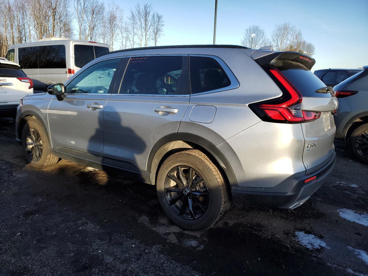 2024 Honda CR-V VIN 7FARS6H57RE072868 Copart auction photo, top/roof / front end damage thumbnail 2