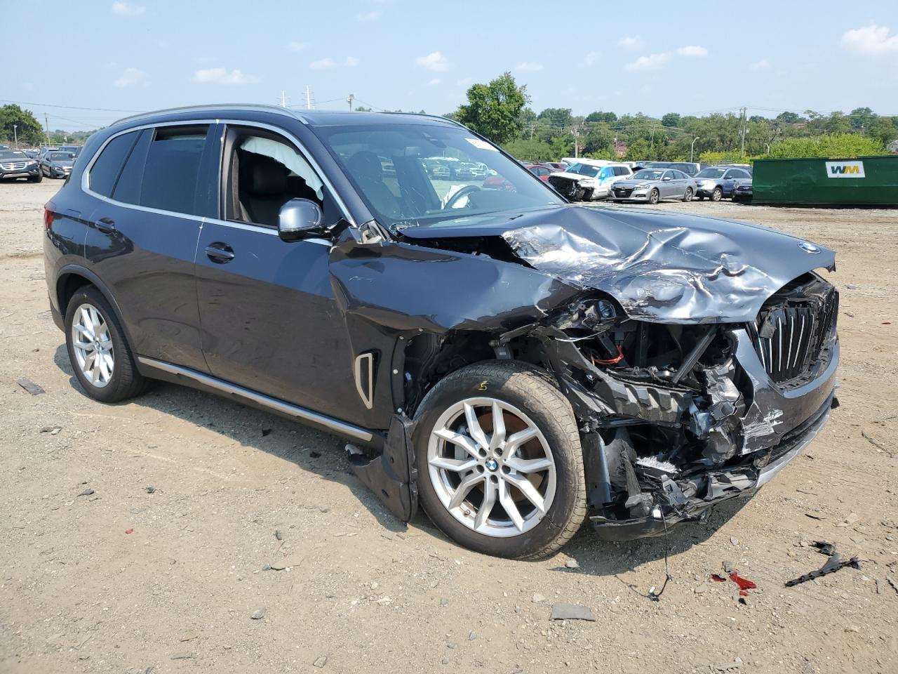 2020 BMW X5 VIN 5UXCR6C06L9C69266 Copart auction photo, front end / undercarriage damage thumbnail 4