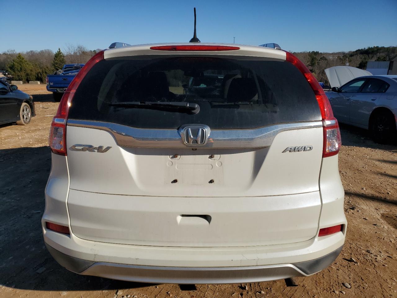 2015 Honda CR-V VIN 5J6RM4H75FL101542 Copart auction photo, all over damage thumbnail 6
