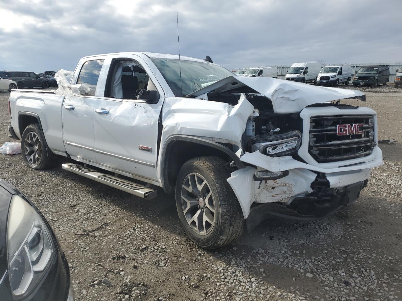 2016 GMC Sierra VIN 1GTV2NEC2GZ160256 Copart auction photo, all over damage thumbnail 4