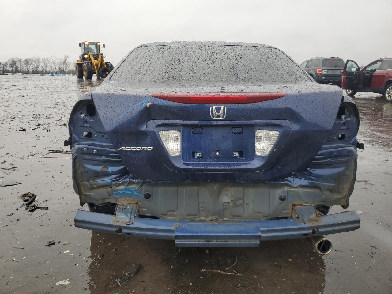 2007 Honda Accord VIN 1HGCM56417A140122 Copart auction photo, rear end / front end damage thumbnail 6