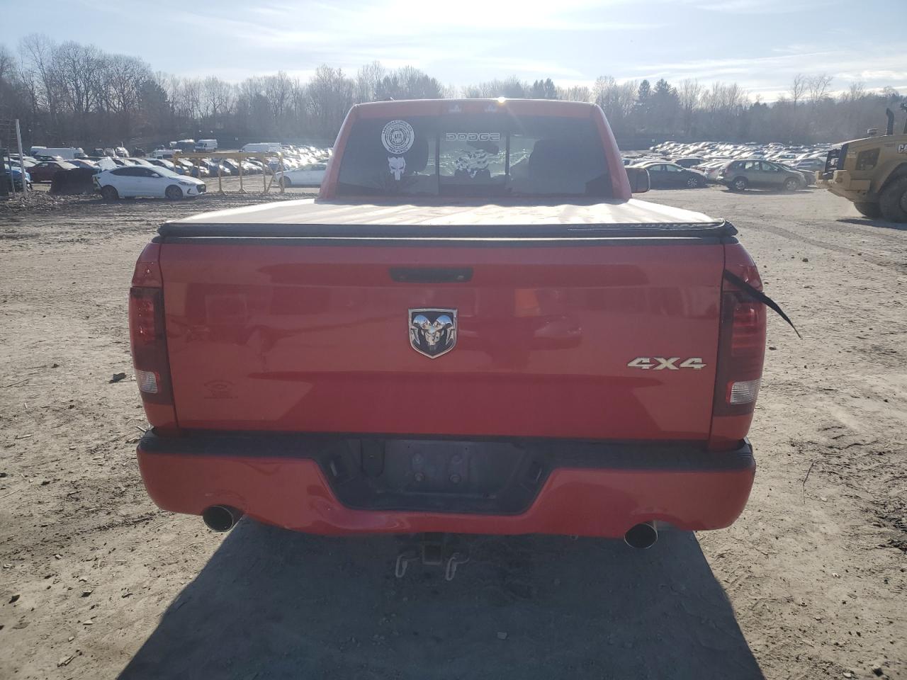 2014 RAM 1500 VIN 1C6RR7HT2ES250105 Copart auction photo, front end / side damage thumbnail 6