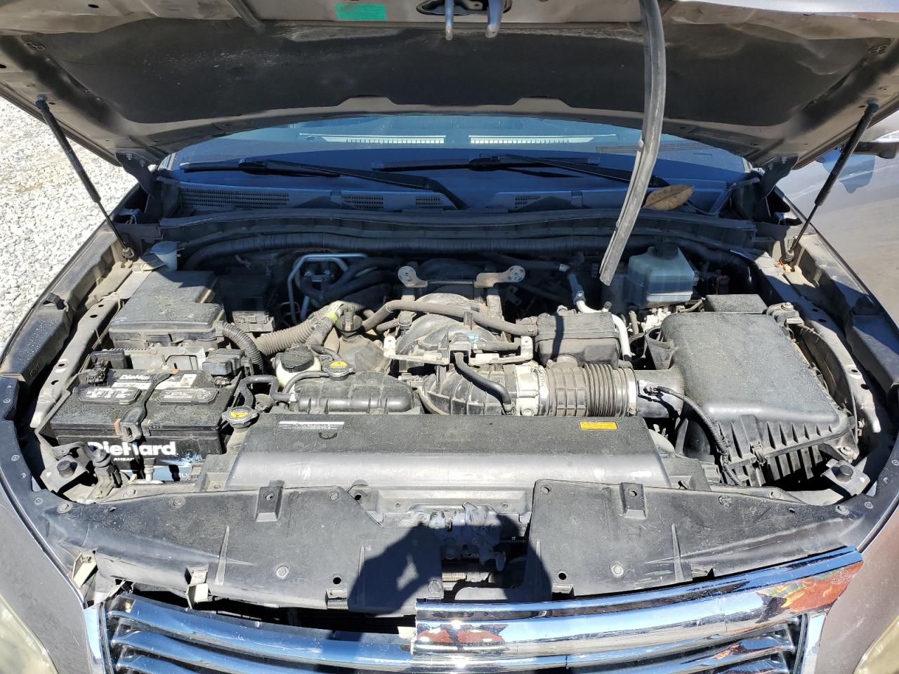 2011 Infiniti QX56 VIN JN8AZ2NF1B9503512 Copart auction photo, front end damage thumbnail 13