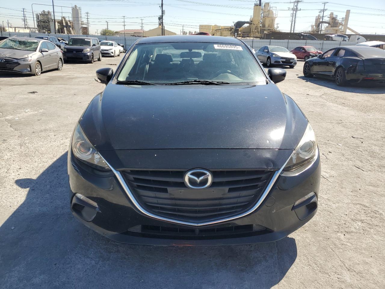 2014 Mazda 3 VIN JM1BM1U74E1138202 Copart auction photo, rear end damage thumbnail 5