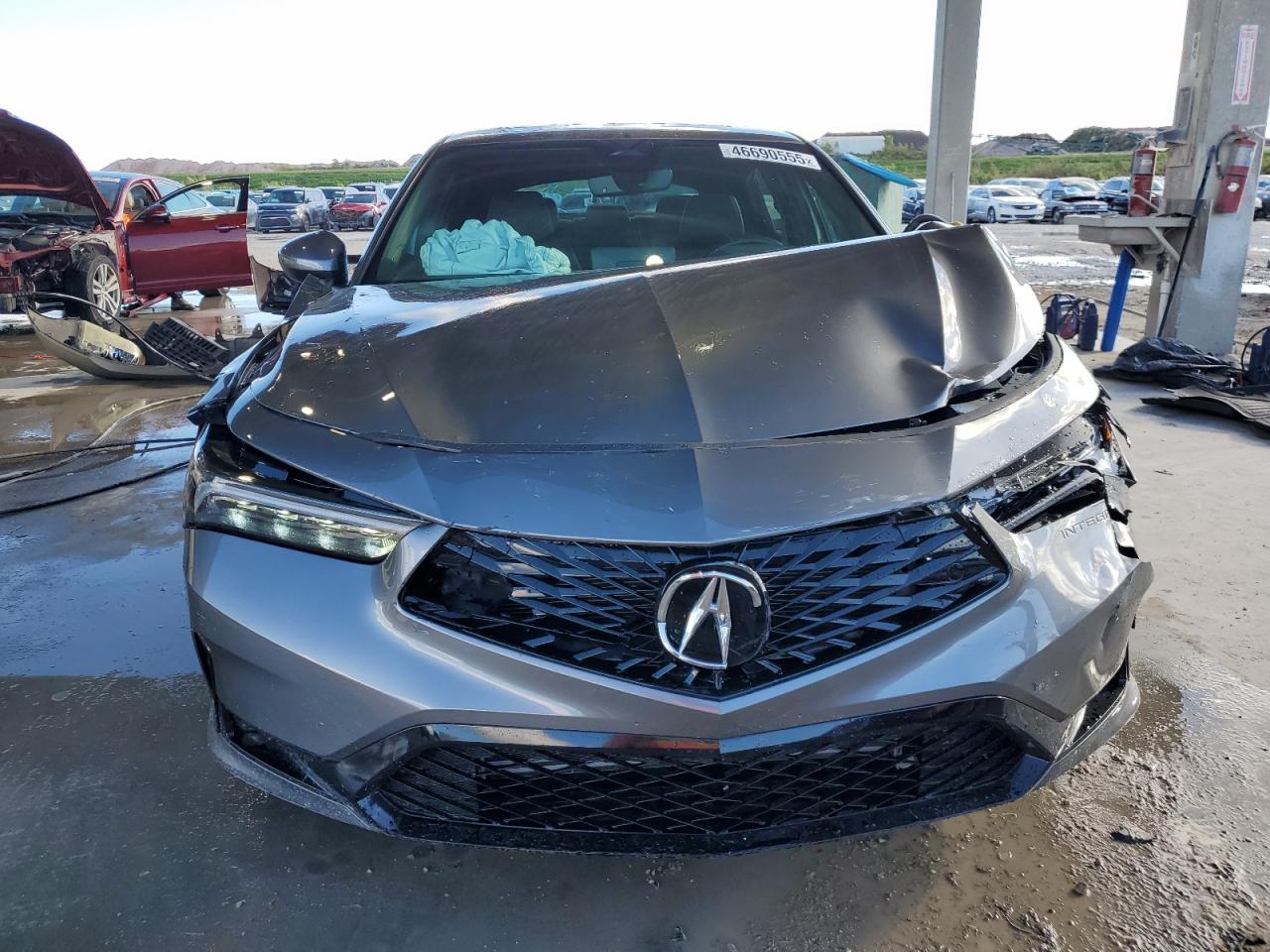 2024 Acura Integra VIN 19UDE4H30RA025420 Copart auction photo, front end / minor dent/scratches damage thumbnail 5