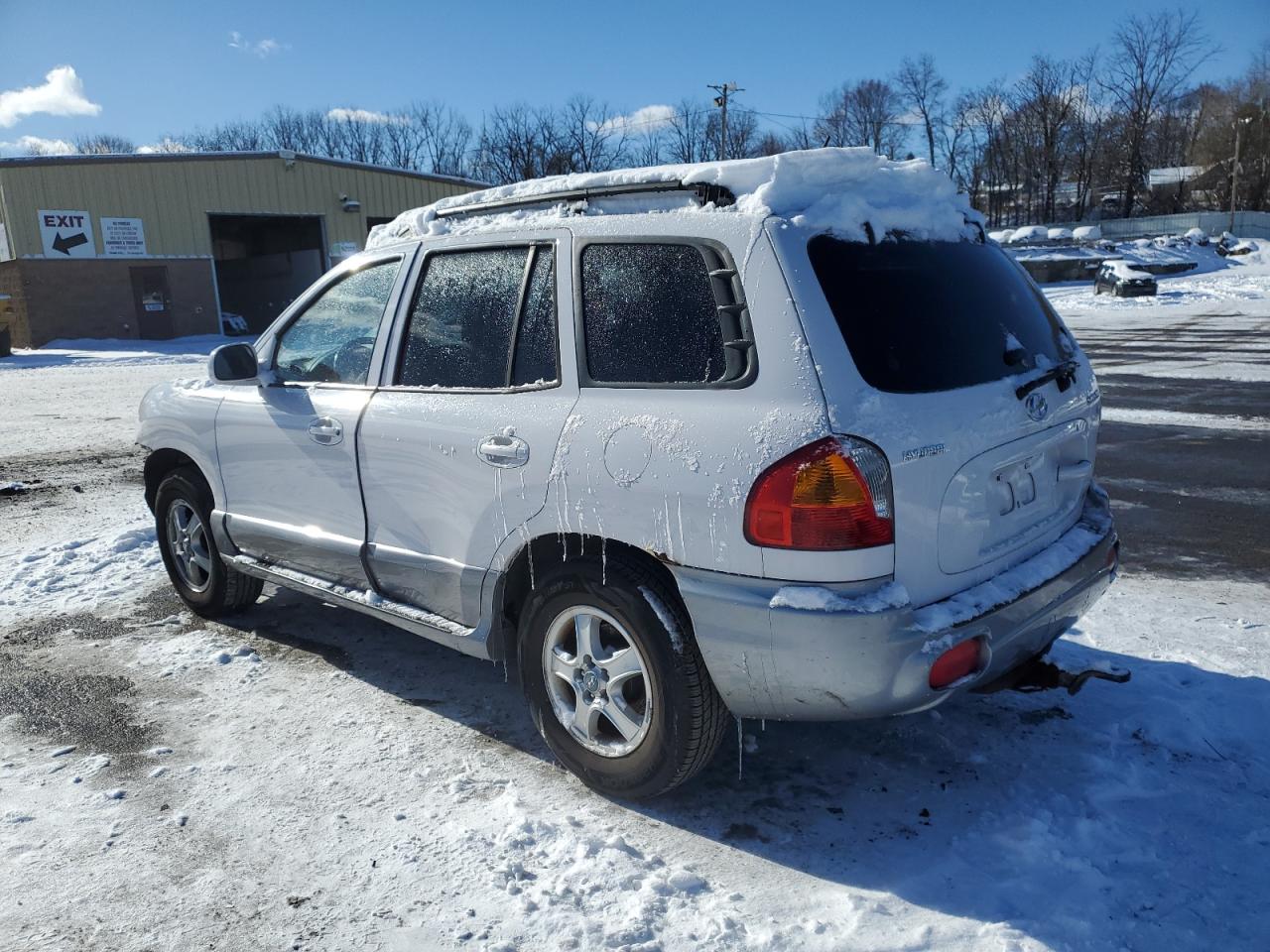 2004 Hyundai Santa Fe VIN KM8SC73DX4U798878 Copart auction photo, front end / minor dent/scratches damage thumbnail 2