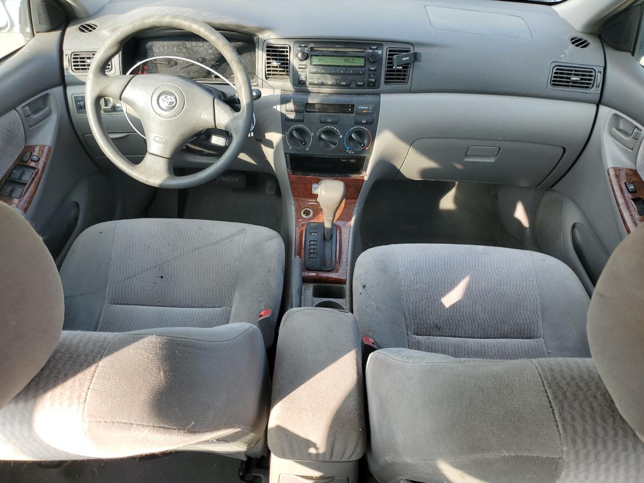 2006 Toyota Corolla VIN 1NXBR32E86Z584363 Copart auction photo, front end / rear end damage thumbnail 8