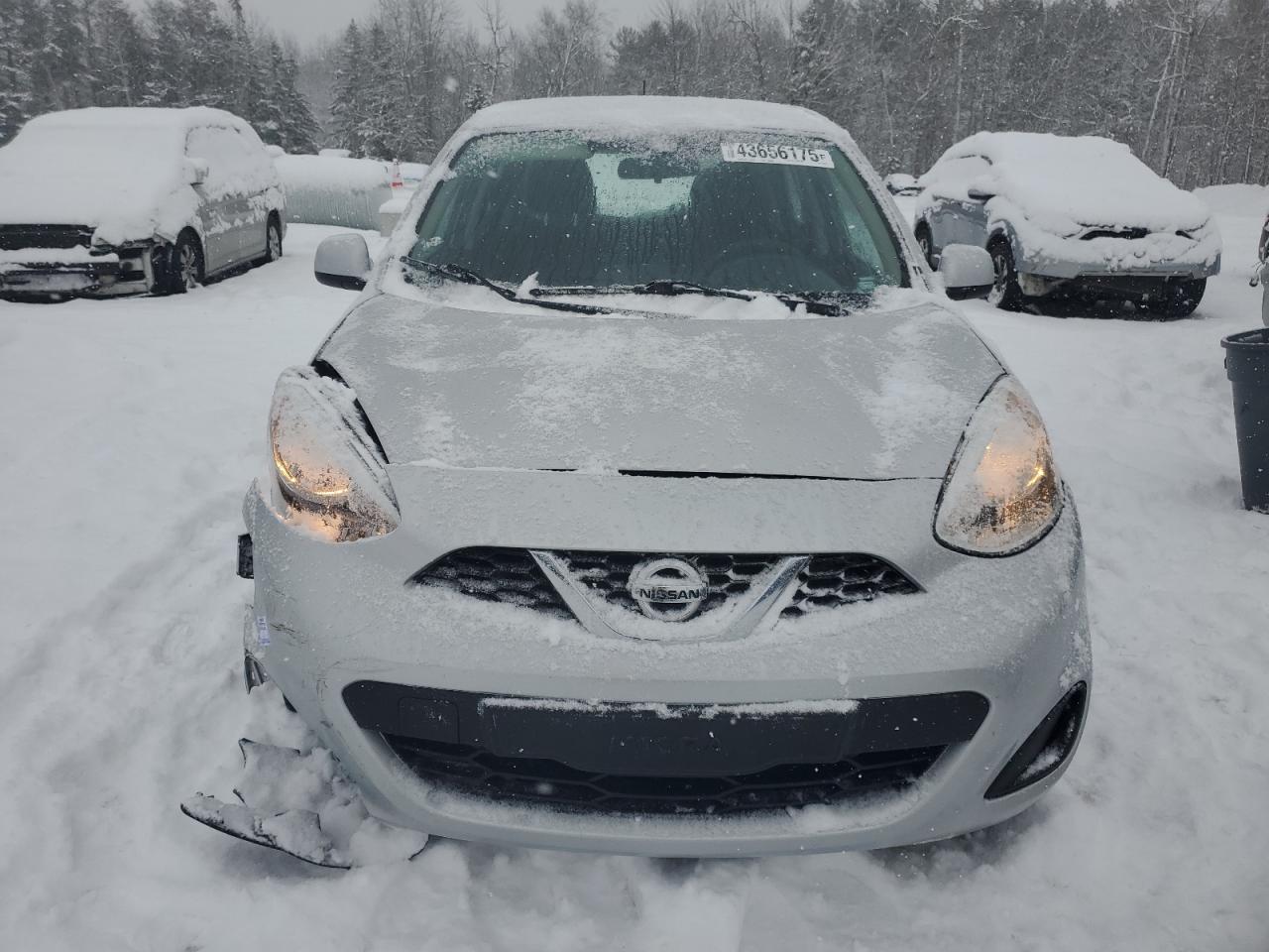 2015 Nissan Micra VIN 3N1CK3CP8FL226724 Copart auction photo, front end / minor dent/scratches damage thumbnail 5