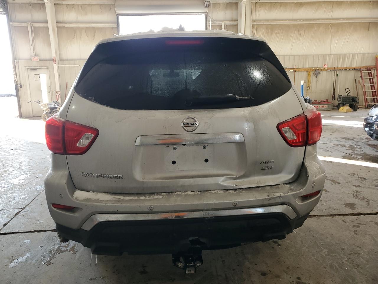 2019 Nissan Pathfinder VIN 5N1DR2MM1KC580582 Copart auction photo, front end / side damage thumbnail 6