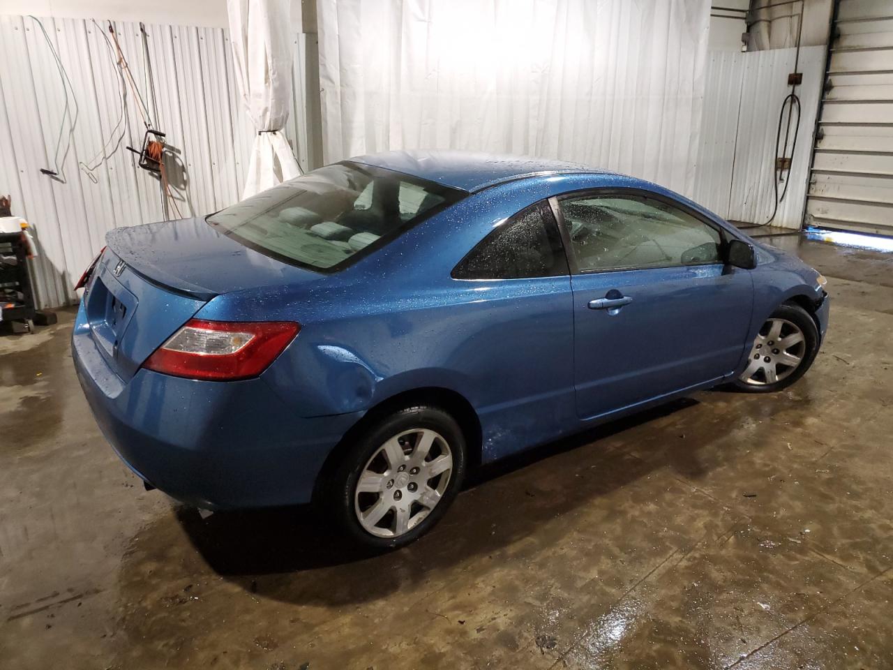 2008 Honda Civic VIN 2HGFG12638H577983 Copart auction photo, all over damage thumbnail 3