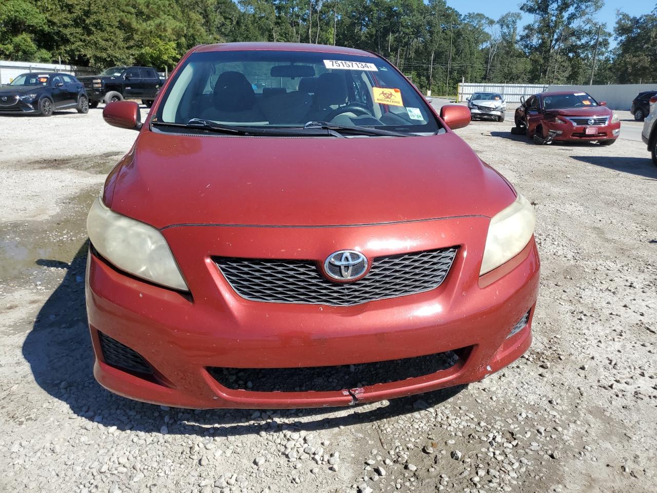 2009 Toyota Corolla VIN 1NXBU40E79Z141908 Copart auction photo, rear end damage thumbnail 5