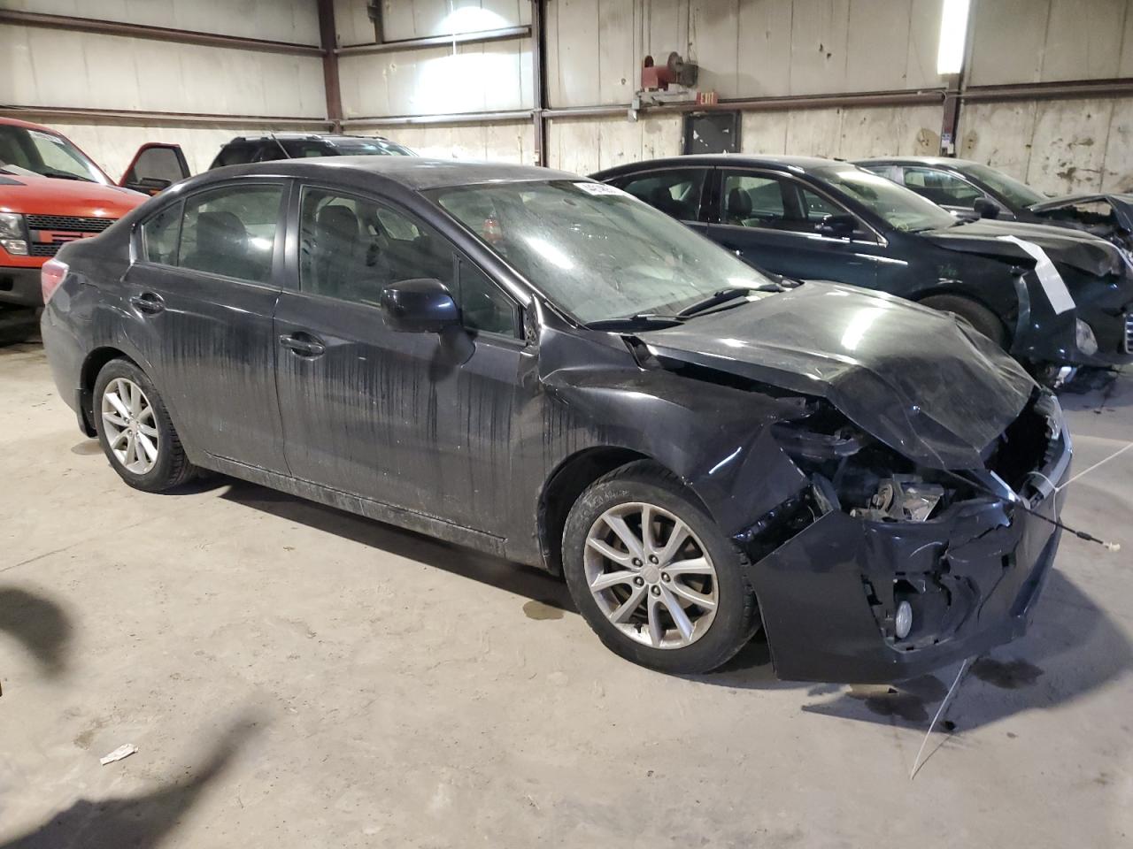 2012 Subaru Impreza VIN JF1GJAC61CH006550 Copart auction photo, front end / side damage thumbnail 4