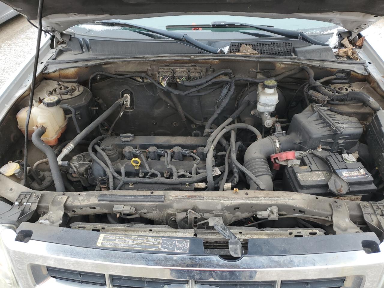 2012 Ford Escape VIN 1FMCU0D74CKA95255 Copart auction photo, front end / side damage thumbnail 11