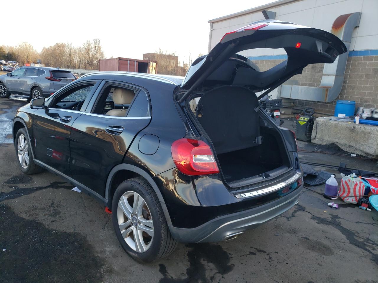 2016 Mercedes-Benz GLA-klasse VIN WDCTG4GB2GJ223341 Copart auction photo, vandalism / all over damage thumbnail 2