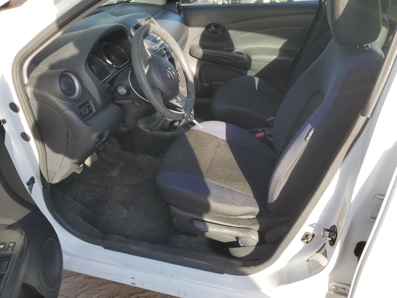 2012 Nissan Versa VIN 3N1CN7AP9CL847192 Copart auction photo, front end / side damage thumbnail 7