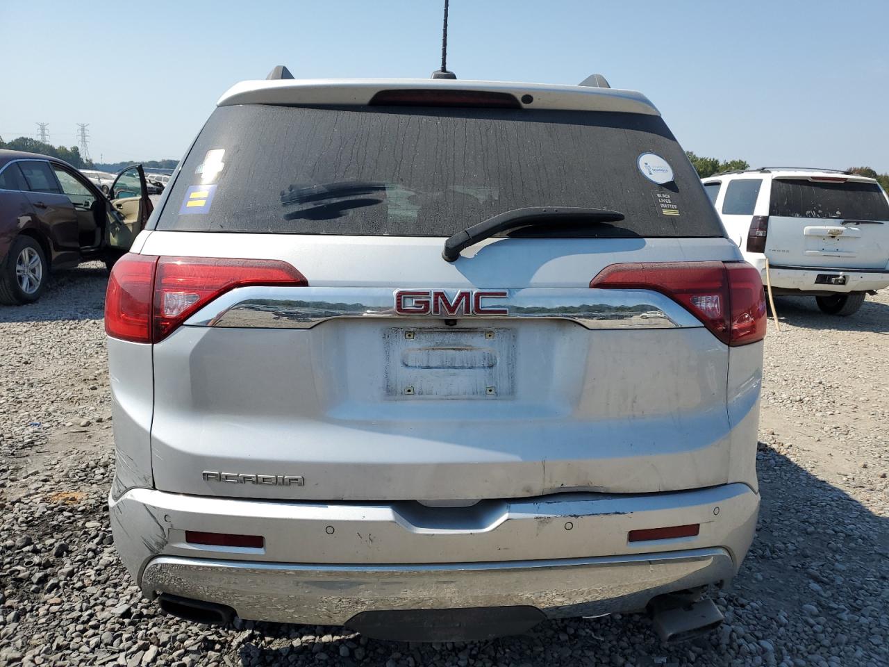 2017 GMC Acadia VIN 1GKKNPLS2HZ289068 Copart auction photo, front end / side damage thumbnail 6