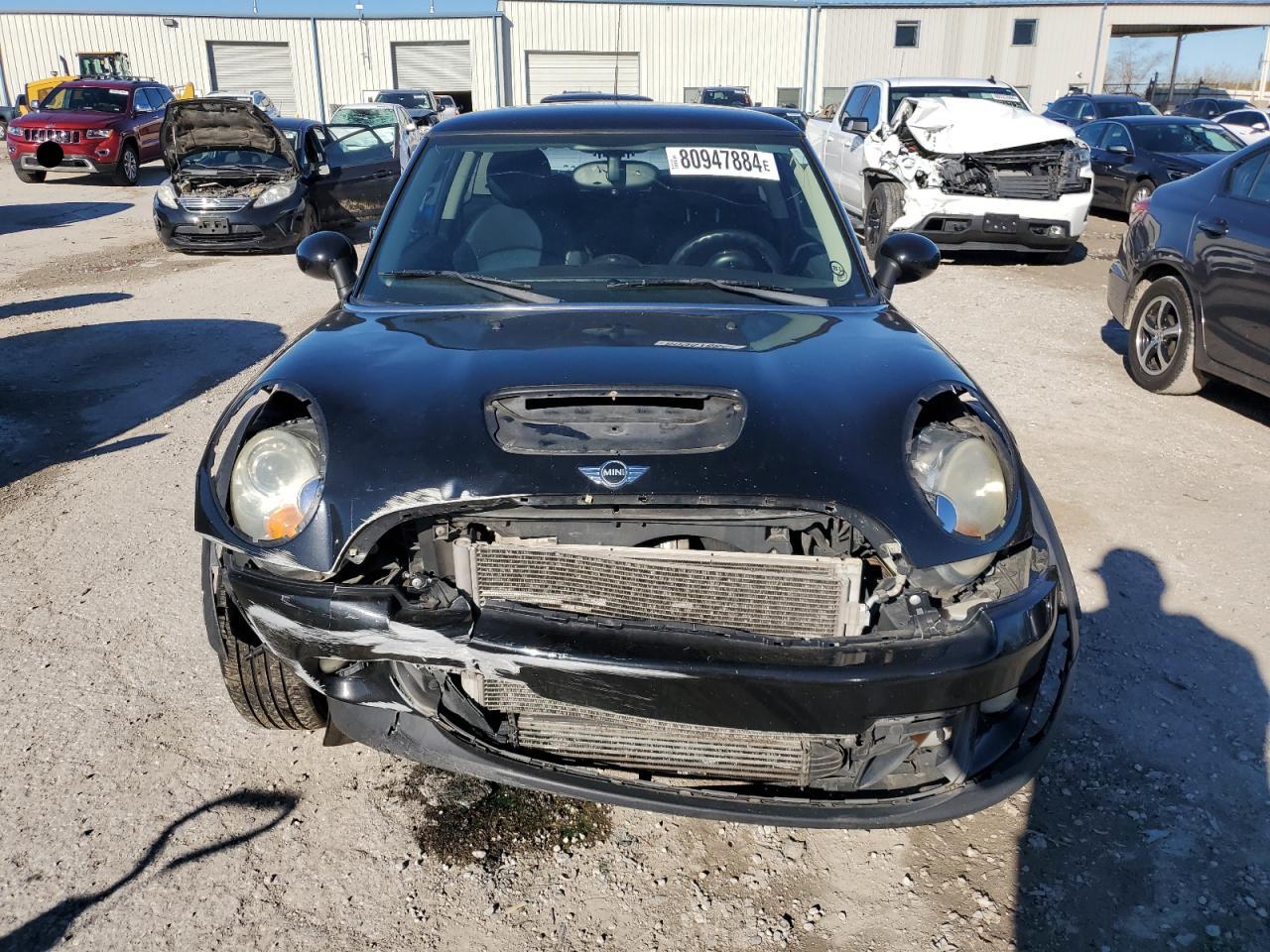 2011 MINI Cooper VIN WMWSV3C52BTY21456 Copart auction photo, front end / rear end damage thumbnail 5