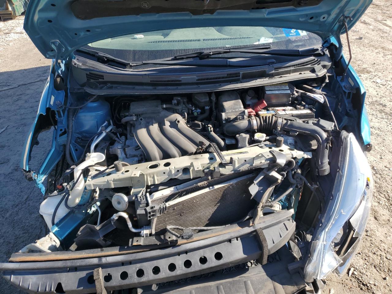 2016 Nissan Versa VIN 3N1CE2CP3GL390076 Copart auction photo, front end damage thumbnail 11