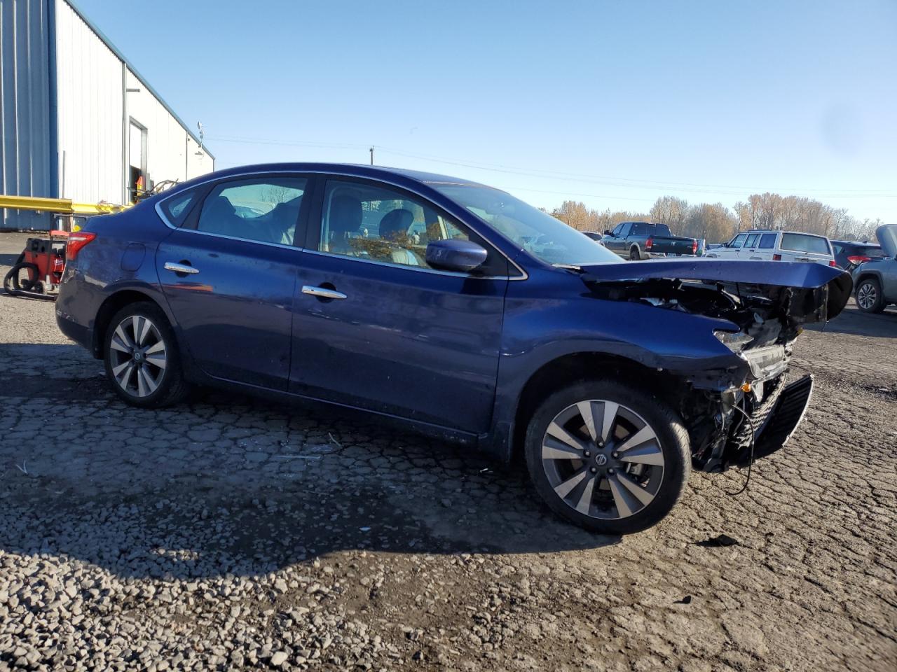 2019 Nissan Sentra VIN 3N1AB7AP2KY397483 Copart auction photo, front end / undercarriage damage thumbnail 4