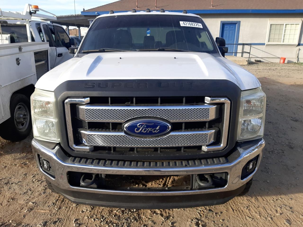 2013 Ford F350 VIN 1FT8W3DT6DEB56639 Copart auction photo, side / rear end damage thumbnail 5
