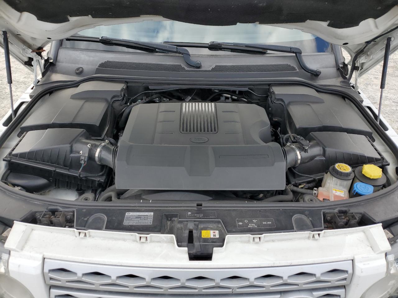 2013 Land Rover LR4 VIN SALAG2D42DA692392 Copart auction photo, front end / undercarriage damage thumbnail 12