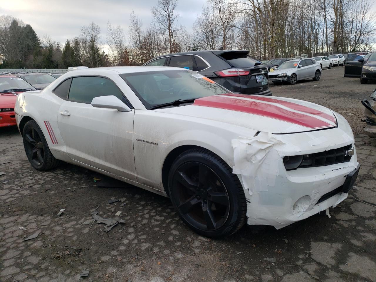 2011 Chevrolet Camaro VIN 2G1FF1ED9B9109844 Copart auction photo, undercarriage damage thumbnail 4