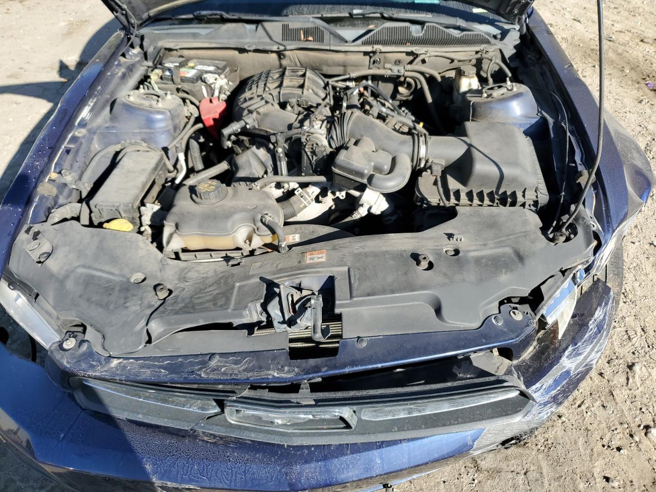 2012 Ford Mustang VIN 1ZVBP8AM1C5222846 Copart auction photo, all over damage thumbnail 11