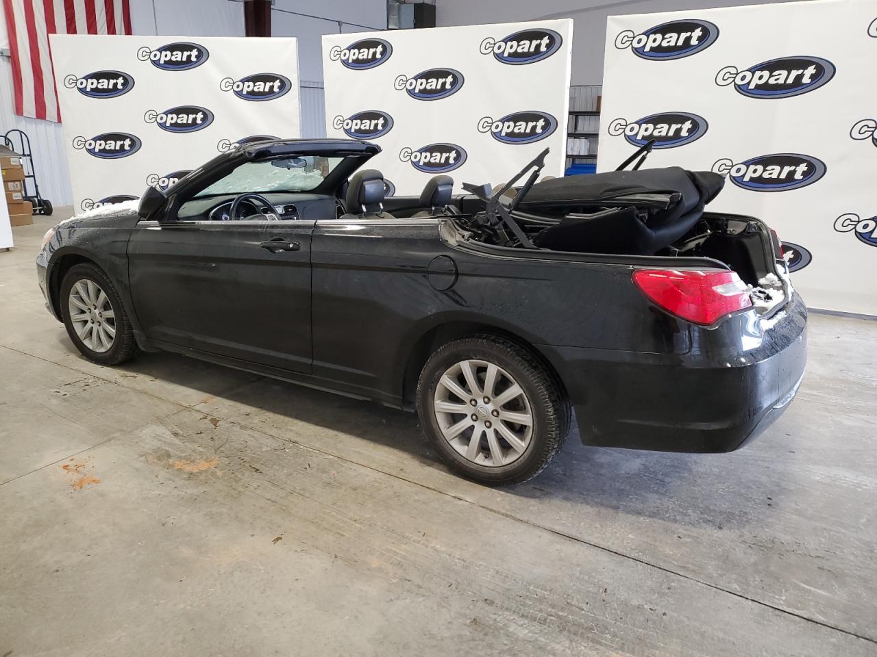 2012 Chrysler 200 VIN 1C3BCBEB6CN168775 Copart auction photo, rear end damage thumbnail 2