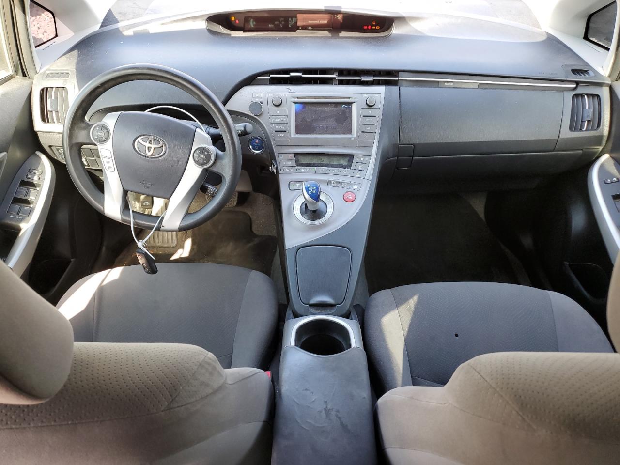 2013 Toyota Prius VIN JTDKN3DU2D0347926 Copart auction photo, rear end / front end damage thumbnail 8