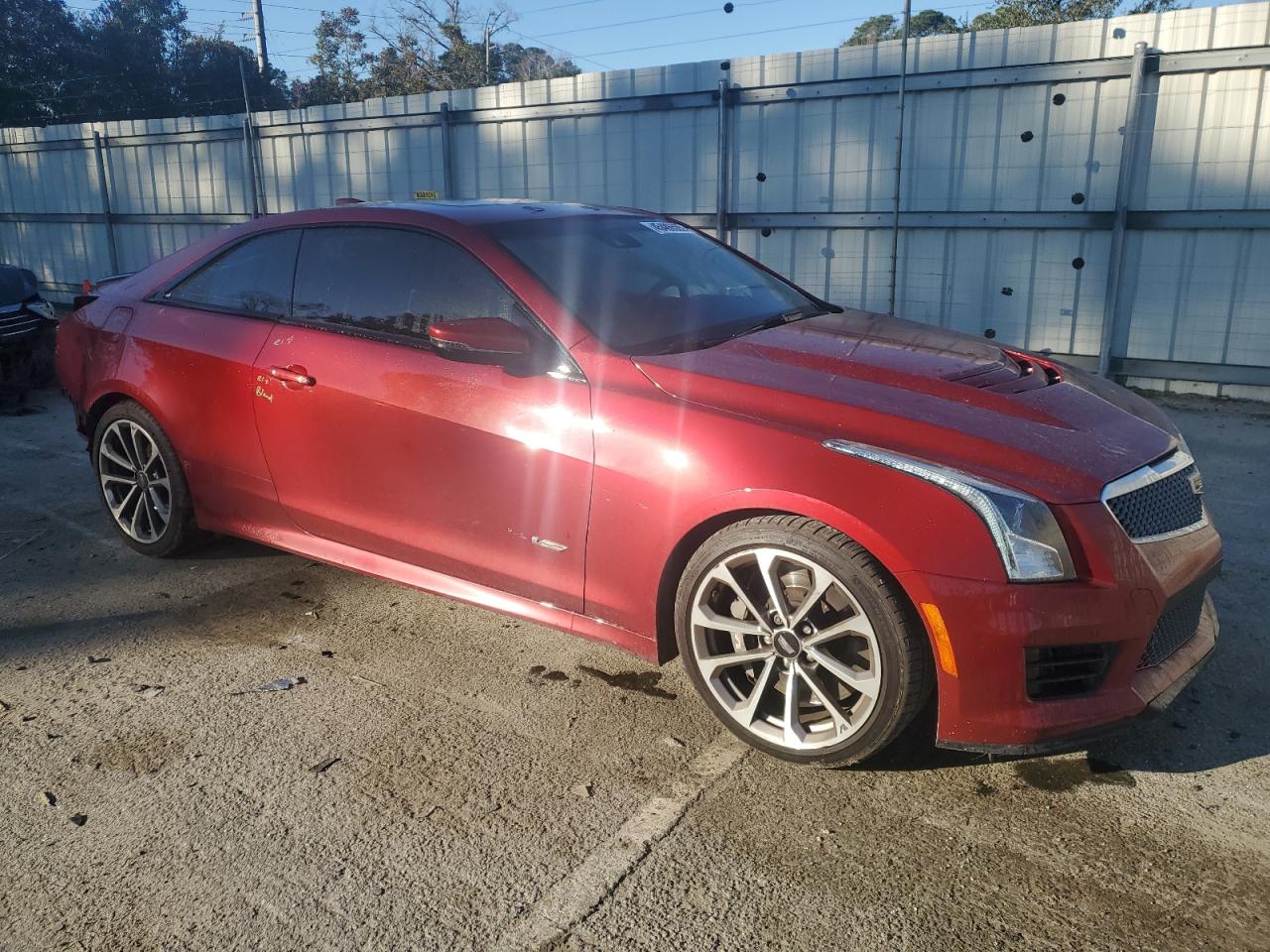 2016 Cadillac ATS VIN 1G6AN1RY0G0130653 Copart auction photo, rear end damage thumbnail 4