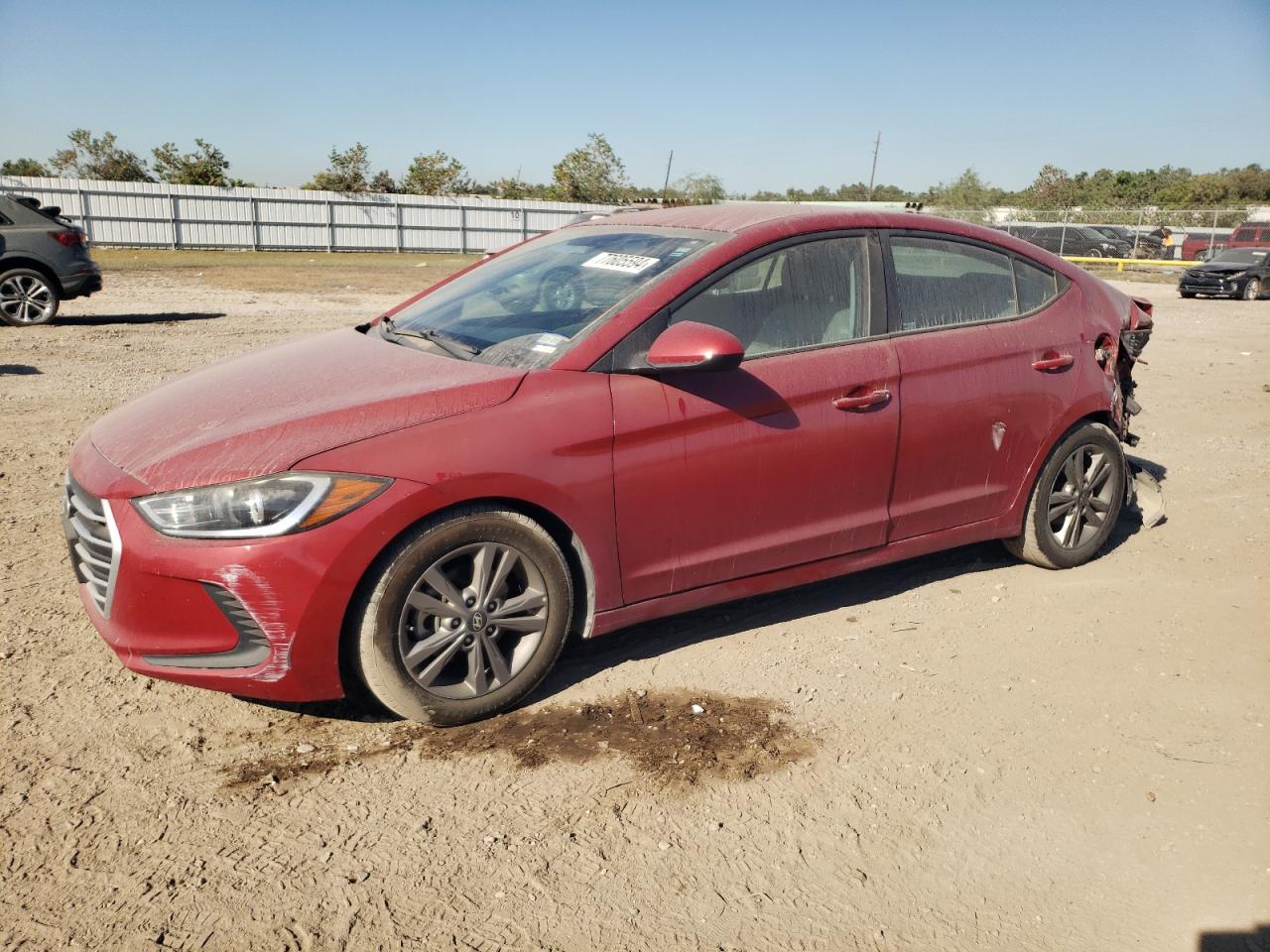 2018 Hyundai Elantra VIN 5NPD84LF6JH312829
