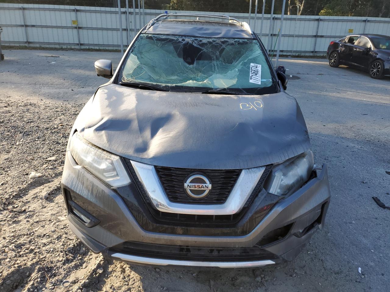 2020 Nissan Rogue VIN 5N1AT2MTXLC743792 Copart auction photo, rollover damage thumbnail 5