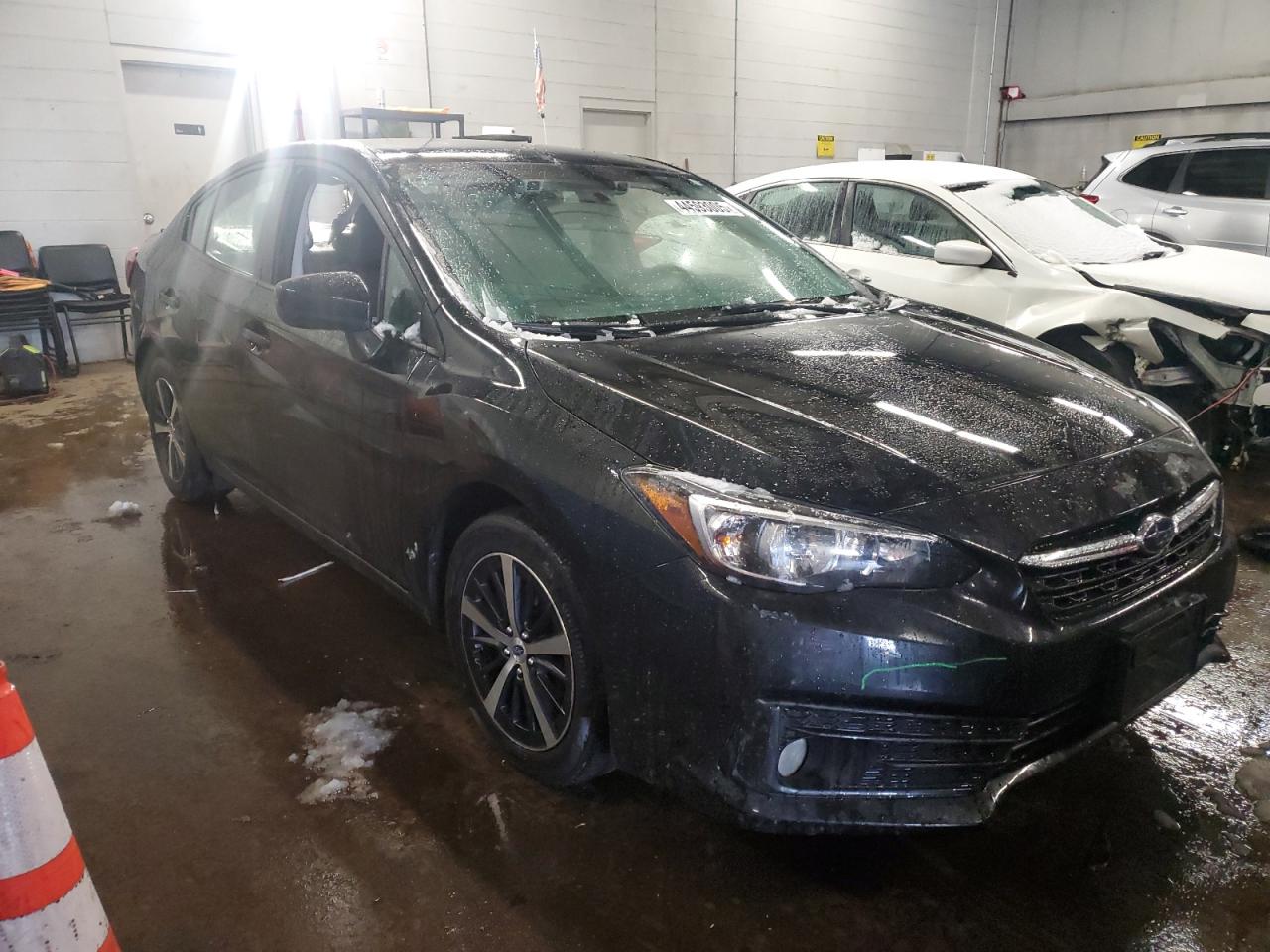 2020 Subaru Impreza VIN 4S3GKAV64L3612099 Copart auction photo, rear end / top/roof damage thumbnail 4