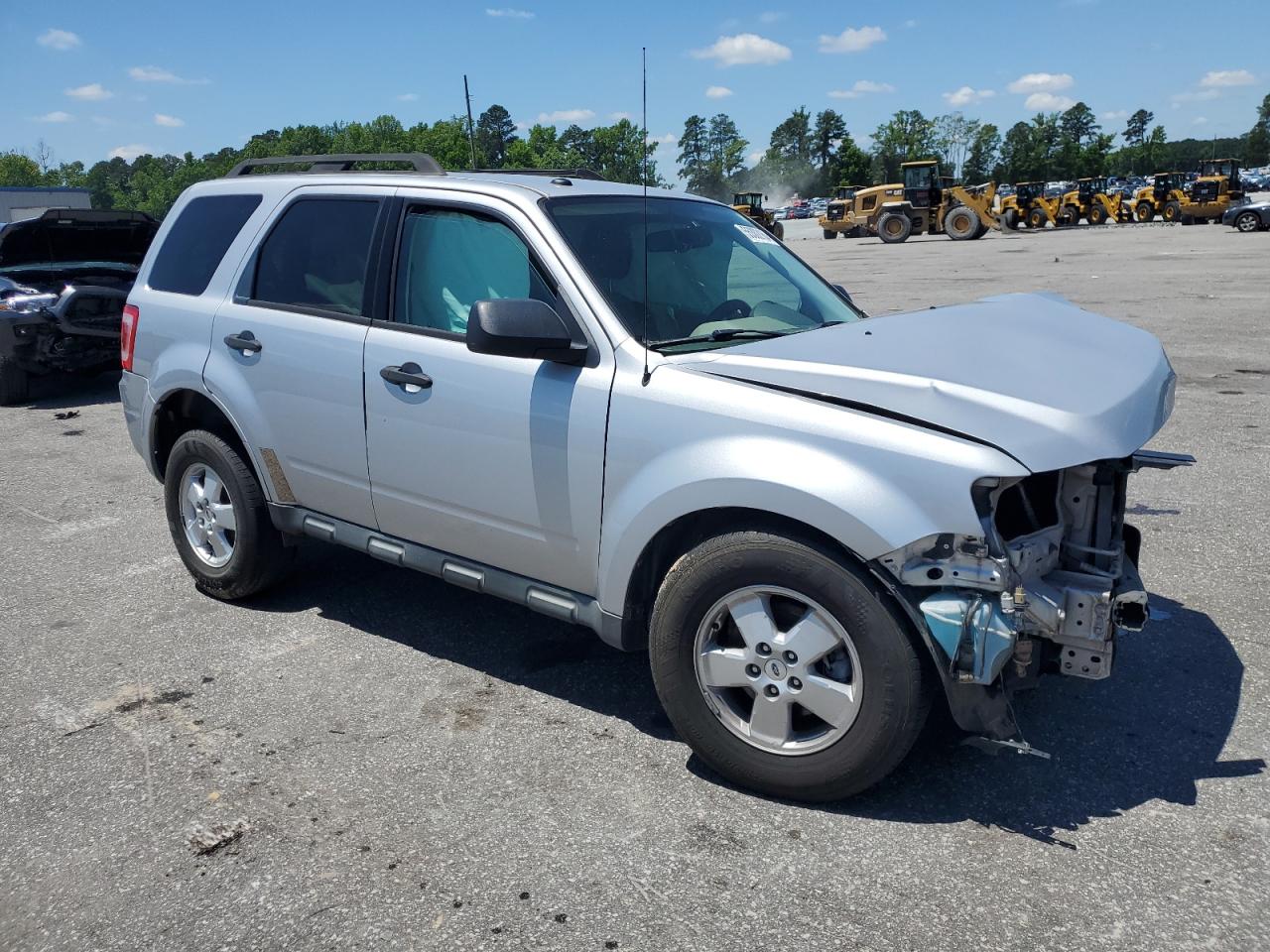 2011 Ford Escape VIN 1FMCU0D77BKC19291 Copart auction photo, front end damage thumbnail 4