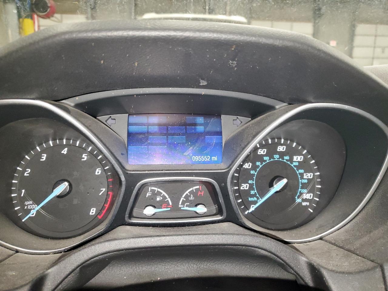 2014 Ford Focus VIN 1FADP3F24EL224505 Copart auction photo, rear end damage thumbnail 9
