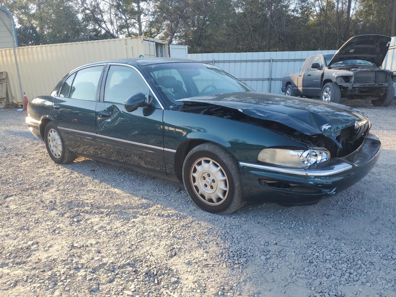 1999 Buick Park Avenue VIN 1G4CU5213X4655319 Copart auction photo, front end / rear end damage thumbnail 4