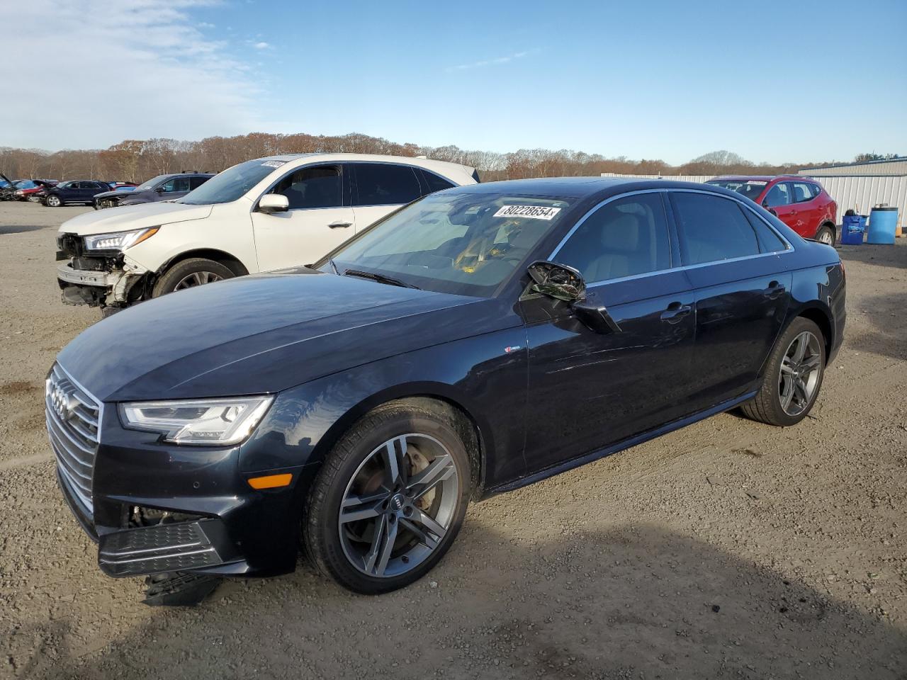 2017 Audi A4 VIN WAUENAF43HN068005