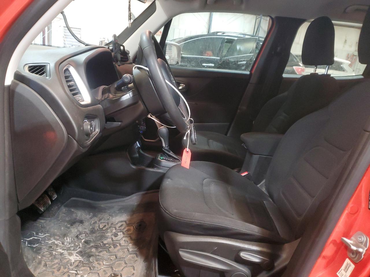 2021 Jeep Renegade VIN ZACNJCBB9MPM37186 Copart auction photo, undercarriage / front end damage thumbnail 7
