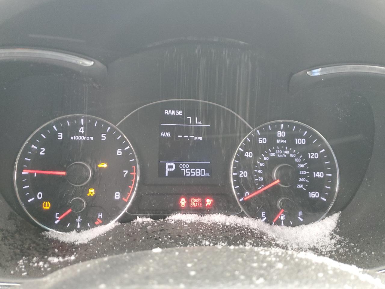 2016 KIA Forte VIN KNAFX4A63G5553915 Copart auction photo, all over damage thumbnail 9
