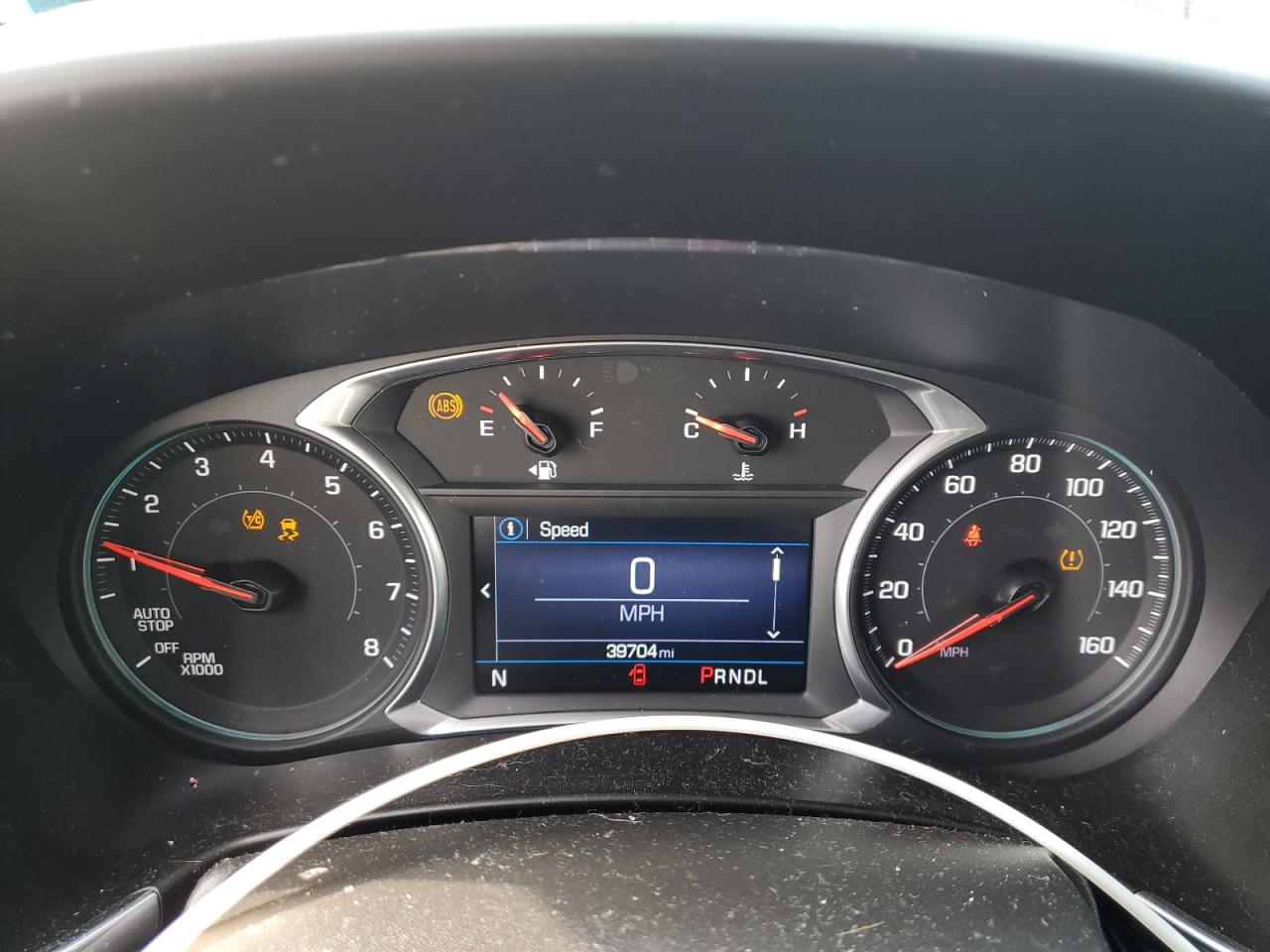 2021 Chevrolet Equinox VIN 3GNAXUEVXMS160291 Copart auction photo, side / front end damage thumbnail 9