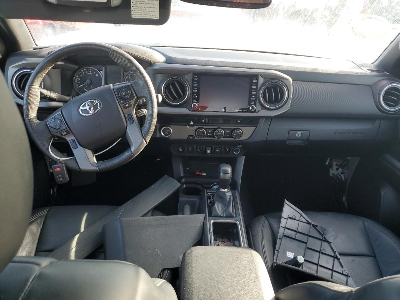 2021 Toyota Tacoma VIN 5TFAZ5CN1MX100300 Copart auction photo, water/flood damage thumbnail 8