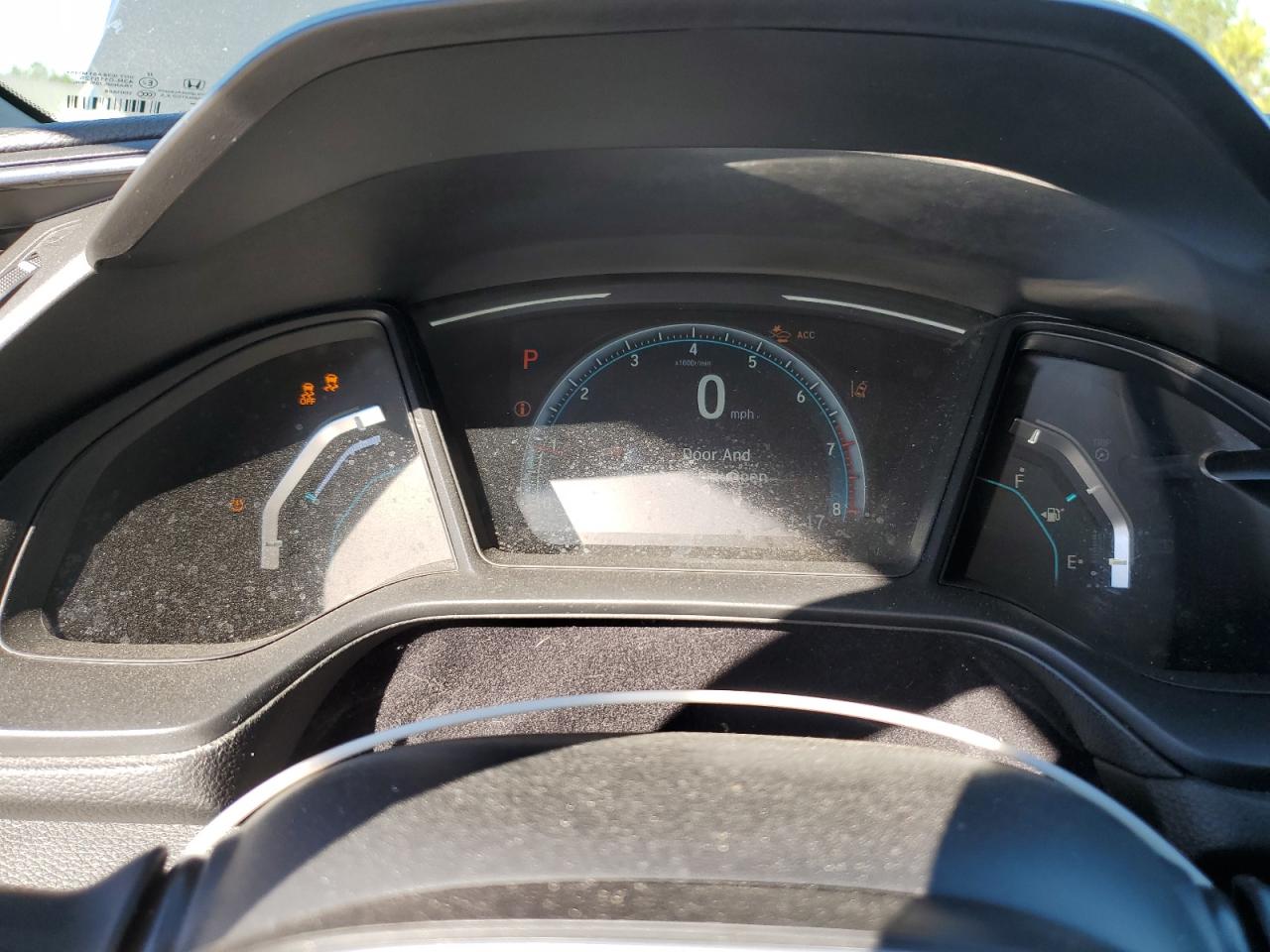 2020 Honda Civic VIN 19XFC2F6XLE003265 Copart auction photo, front end damage thumbnail 9