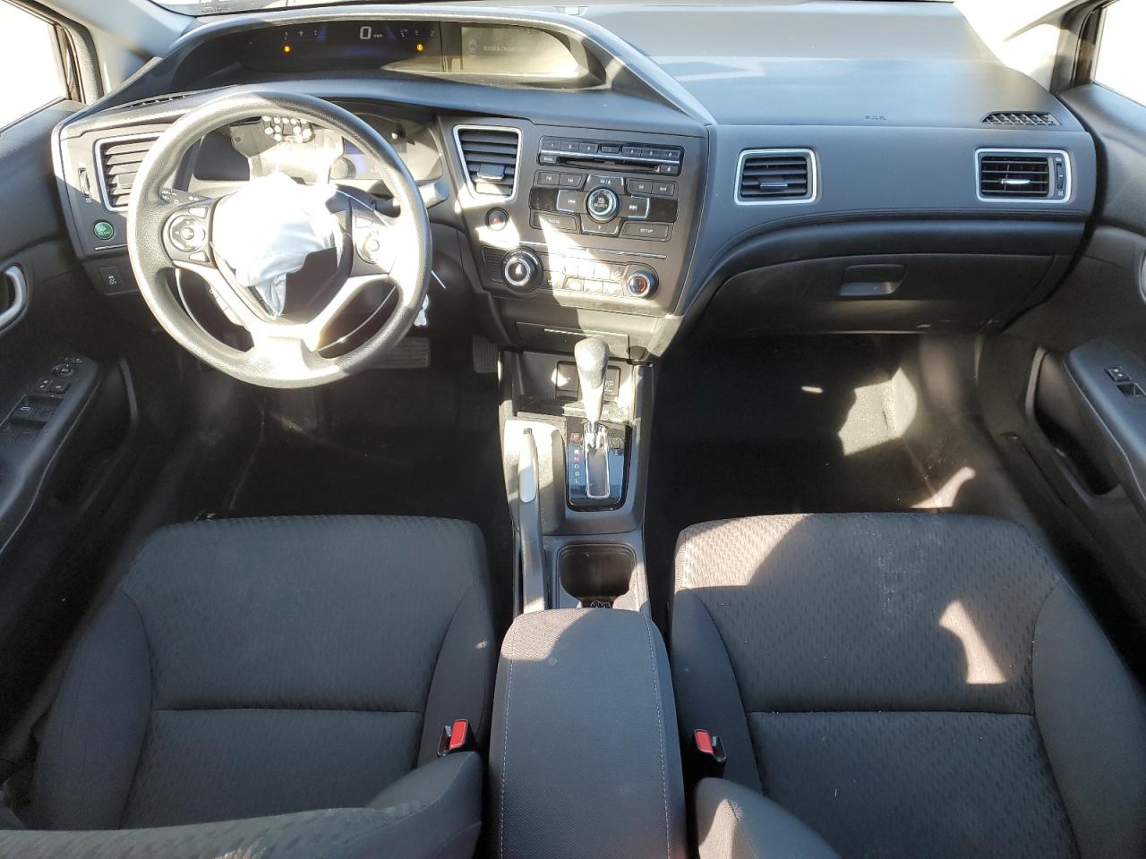 2014 Honda Civic VIN 2HGFB2F54EH533752 Copart auction photo, front end / top/roof damage thumbnail 8
