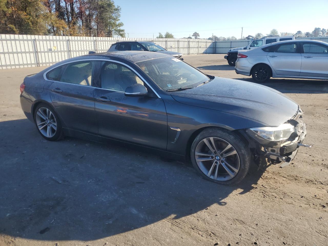 2016 BMW 4er VIN WBA4A9C54GGL89380 Copart auction photo, front end damage thumbnail 4