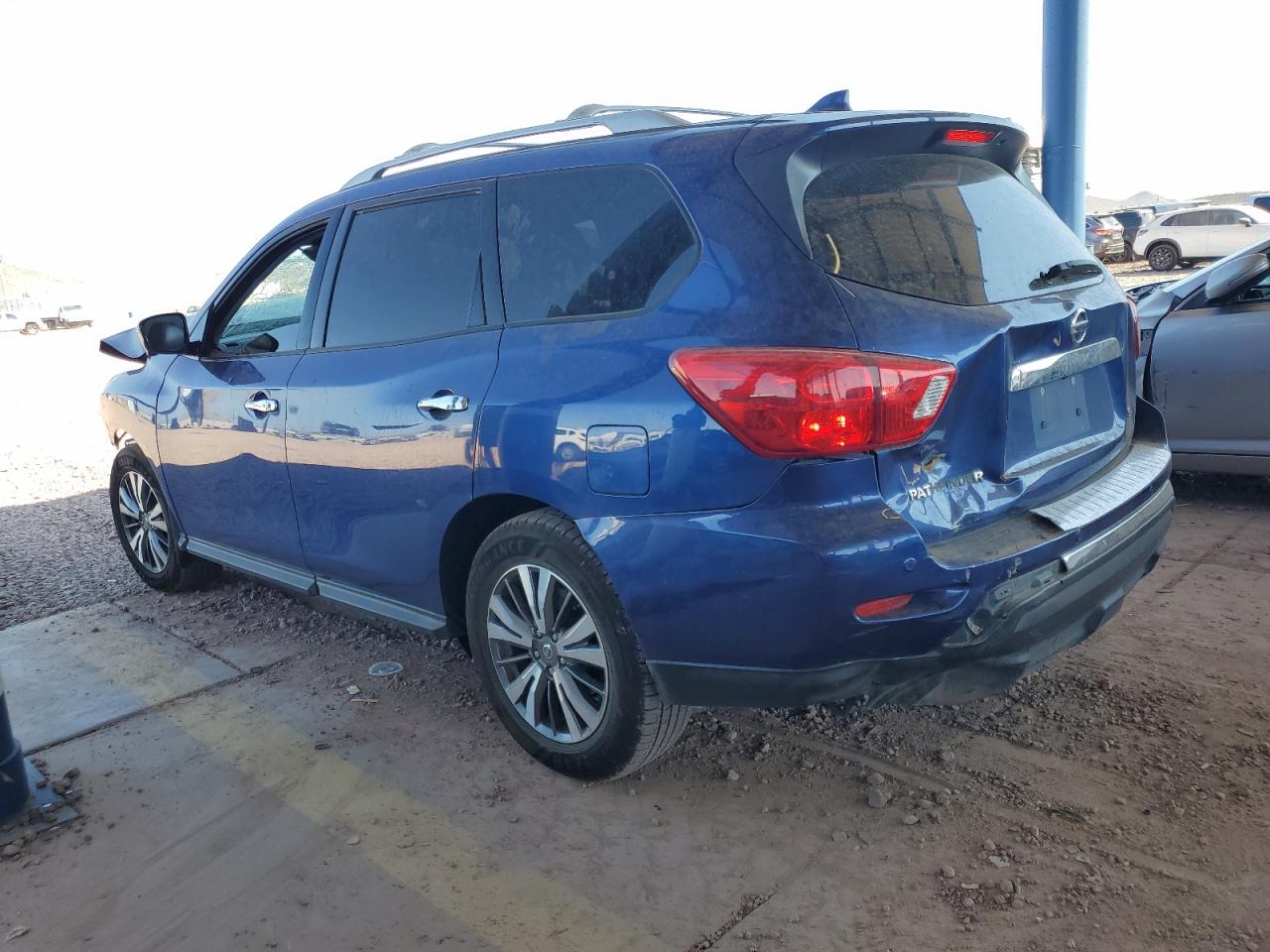 2019 Nissan Pathfinder VIN 5N1DR2MN9KC609738 Copart auction photo, front end damage thumbnail 2