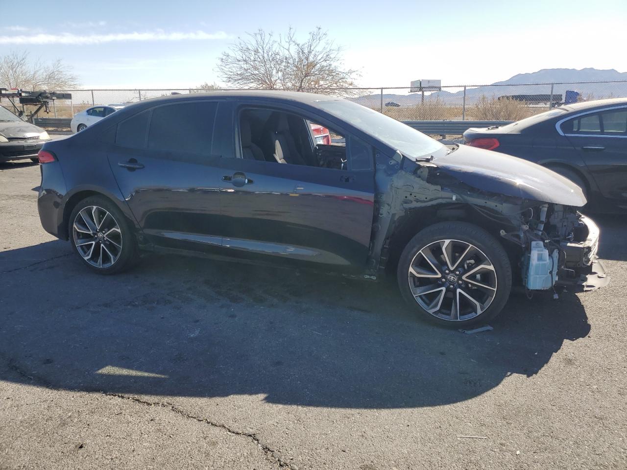 2022 Toyota Corolla VIN 5YFS4MCE3NP112588 Copart auction photo, front end damage thumbnail 4