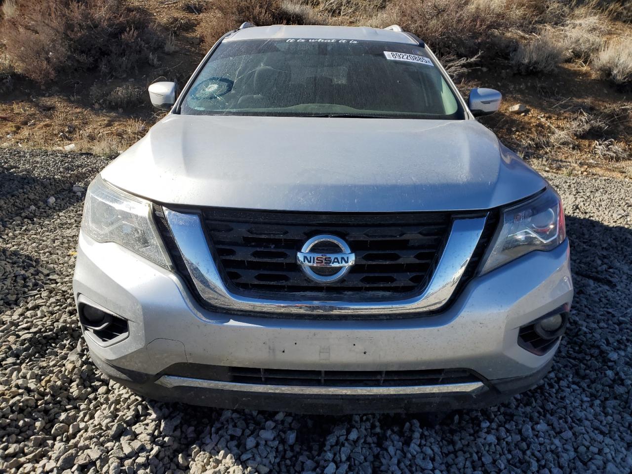 2017 Nissan Pathfinder VIN 5N1DR2MM7HC615392 Copart auction photo, vandalism damage thumbnail 5