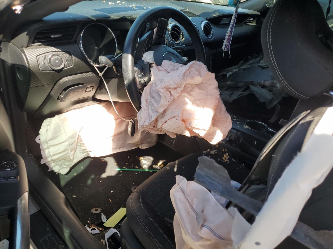 2015 Ford Mustang VIN 1FA6P8AM3F5344235 Copart auction photo, front end damage thumbnail 8