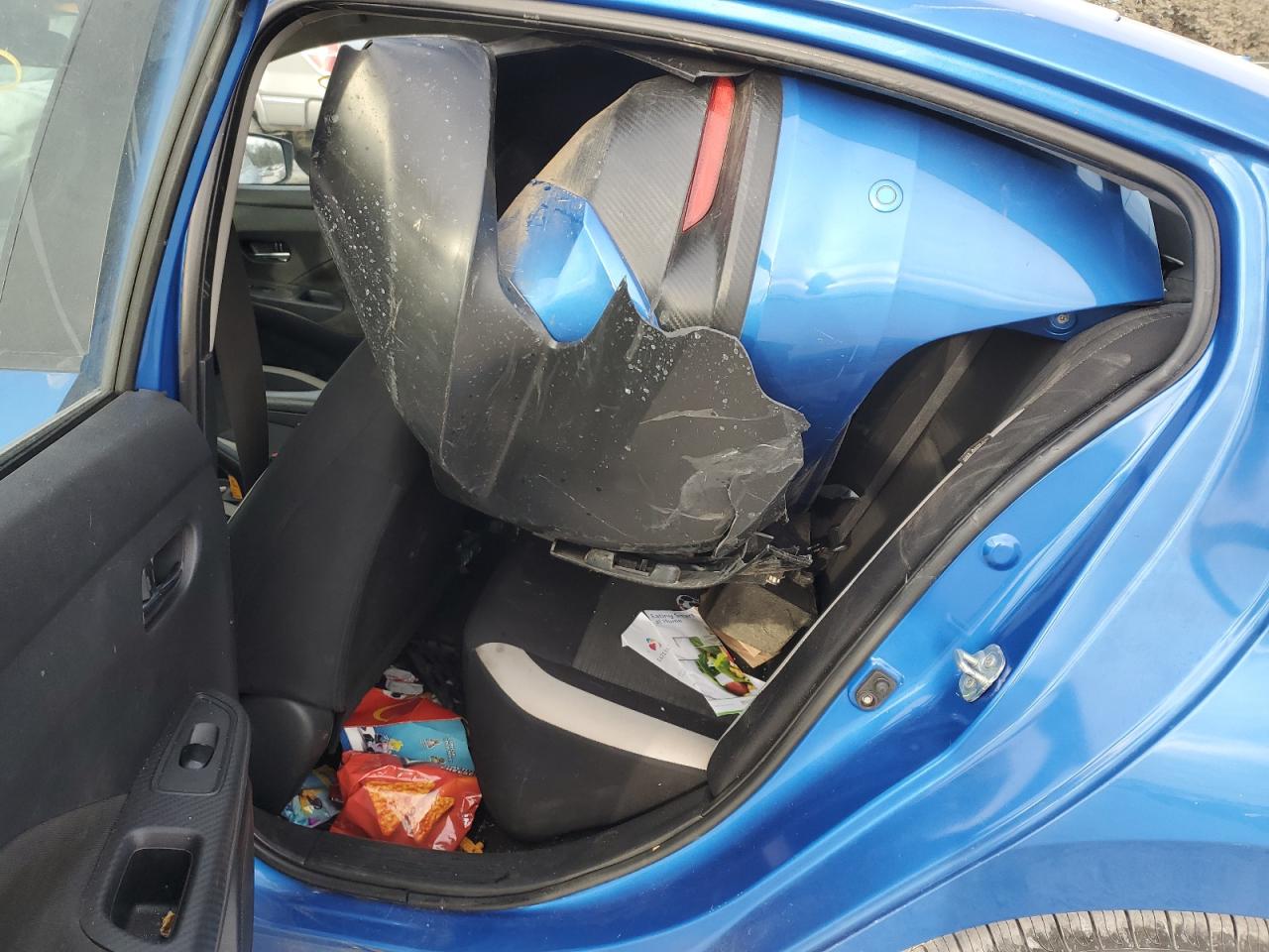 2021 Nissan Versa VIN 3N1CN8EVXML837996 Copart auction photo, front end / rear end damage thumbnail 13