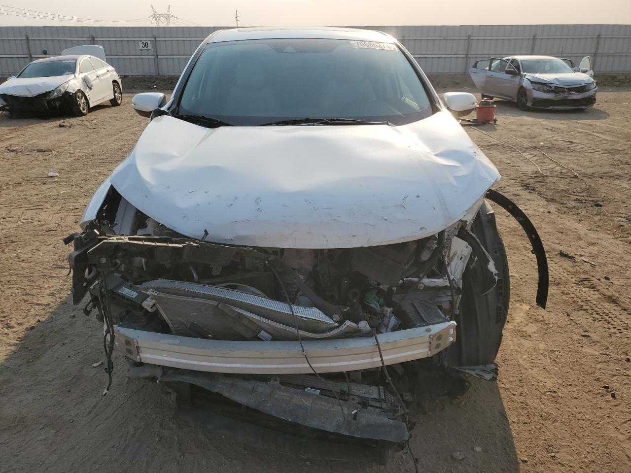2021 Honda CR-V VIN 5J6RW1H83ML010459 Copart auction photo, front end damage thumbnail 5